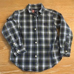 Chaps long sleeve button down 3T